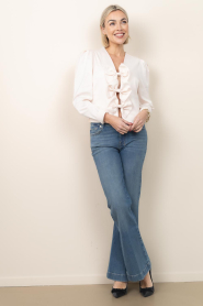 Dante6 |  Top with bow details Soralla | natural | Picture 3