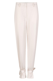 Dante6 |  Satin trousers with buttons Harron | natural | Picture 1