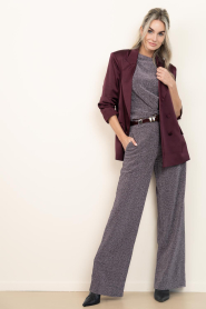 Dante6 |  Lurex pants Noemia | metallic | Picture 3