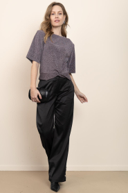Dante6 |  Lurex top Fantina | purple | Picture 3