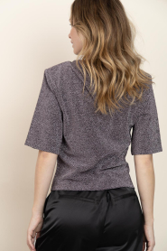 Dante6 |  Lurex top Fantina | purple | Picture 7