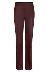 Dante6 |  Strethc leather pants Lova | bordeaux | Picture 1