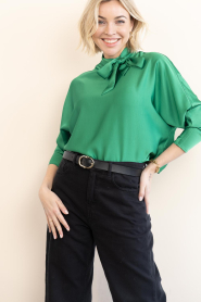 Dante6 |  Shiny top Lorelle | green | Picture 4