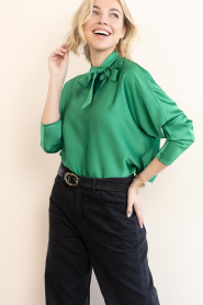 Dante6 |  Shiny top Lorelle | green | Picture 5