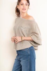 Dante6 |  Alpaca sweater Montre | grey | Picture 6