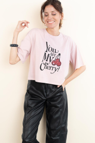 Dante6 :  Cotton T-shirt Cherry | pink - img2