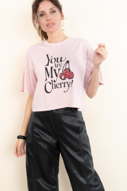 Dante6 :  Cotton T-shirt Cherry | pink - img4