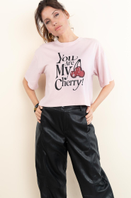 Dante6 :  Cotton T-shirt Cherry | pink - img5