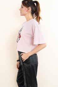 Dante6 :  Cotton T-shirt Cherry | pink - img6