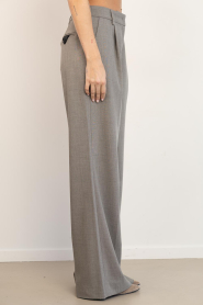 Haute L'Amitié :  Wide leg trousers Nicole | beige - img5