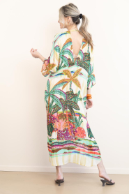 Lola Casademunt :  Dress with print and beads Palmeras | multi - img6