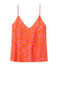 Lola Casademunt |  Top with print Naranja | pink | Picture 1