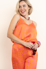 Lola Casademunt |  Top with print Naranja | pink | Picture 4