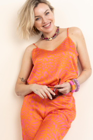Lola Casademunt |  Top with print Naranja | pink | Picture 2