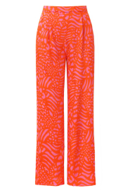 Lola Casademunt |  Wide leg pants with print Naranja | pink | Picture 1