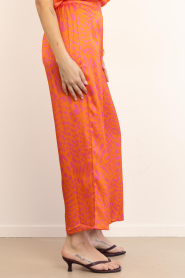 Lola Casademunt |  Wide leg pants with print Naranja | pink | Picture 5