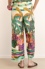 Lola Casademunt |  Pants with print Palmeras | multi | Picture 6
