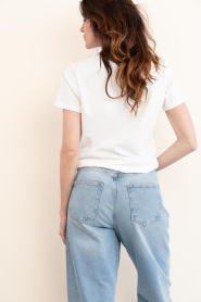 Lola Casademunt |  T-shirt with print Paradise | white | Picture 8