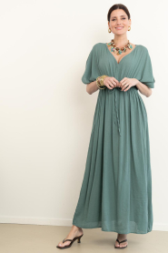 Lola Casademunt |  Statement charm necklace Tropical | green | Picture 3