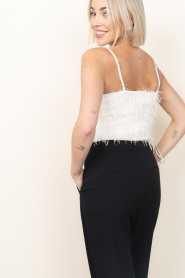 Co'Couture |  Top with fringes Gonzo | natural | Picture 6