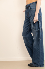 Co'Couture :  Mid waist stretch jeans Rumi | blue - img9