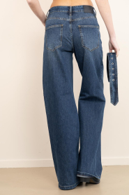 Co'Couture :  Mid waist stretch jeans Rumi | blue - img10