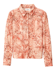 ba&sh |  Blouse with print Cornelia | pink | Picture 1