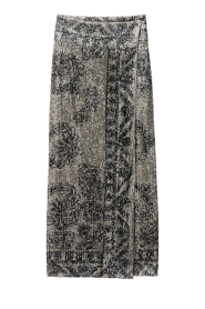 ba&sh |  Maxi skirt with sequins Silvia | black | Picture 1
