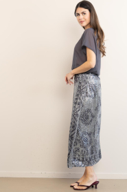 ba&sh |  Maxi skirt with sequins Silvia | black | Picture 6