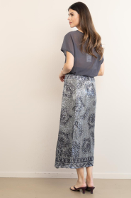 ba&sh |  Maxi skirt with sequins Silvia | black | Picture 7