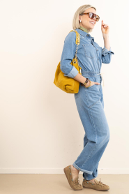 ba&sh |  Denim jumpsuit Myrella | blue | Picture 4