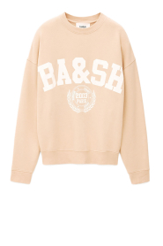 ba&sh |  Sweater with logo Benjamin | natural | Picture 1