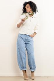 ba&sh :  Knitted cardigan Federica | natural - img3