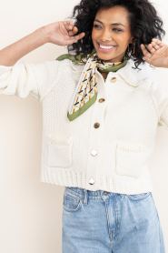 ba&sh :  Knitted cardigan Federica | natural - img4