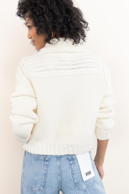 ba&sh :  Knitted cardigan Federica | natural - img8