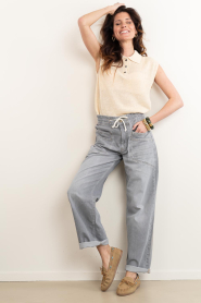 ba&sh |  Worker jeans Yima | grey | Picture 2