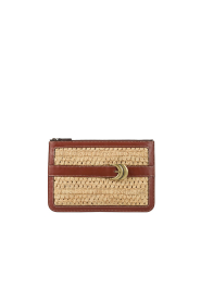 ba&sh |  Raffia clutch Youyou | natural | Picture 1