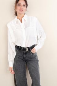 Copenhagen Muse |  Lyocell blouse Molly | natural | Picture 4