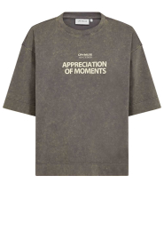 Copenhagen Muse |  Boxy t shirt with print Muse | grey | Picture 1