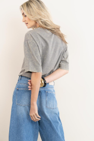 Copenhagen Muse |  Boxy t shirt with print Muse | grey | Picture 8