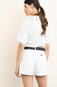 Janice :  T-shirt with print Adam | white - img8