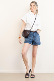 Janice |  Poplin blouse Yaro | white | Picture 3