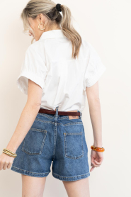 Janice |  Poplin blouse Yaro | white | Picture 7