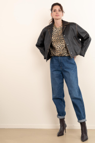 Janice |  Sweater with leopard print Corey | animal print | Picture 3