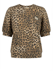 Janice |  Sweater with leopard print Corey | animal print | Picture 1