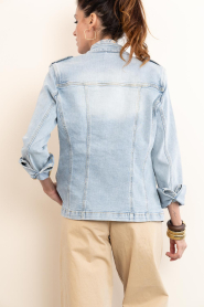 Janice :  Denim jacket with pockets Dwayne | blue - img7
