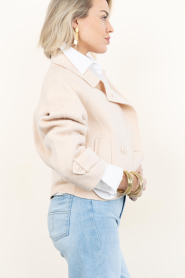 Janice |  Cashmere mix coat Floyd | peach | Picture 8