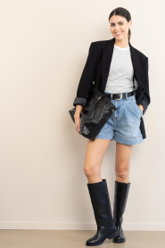 Janice |  Denim short Arthur | blue | Picture 3