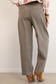 Janice :  Paperbag trousers Balti | green - img6