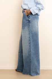 Janice :  Wide leg jeans Dollar | blue - img8
